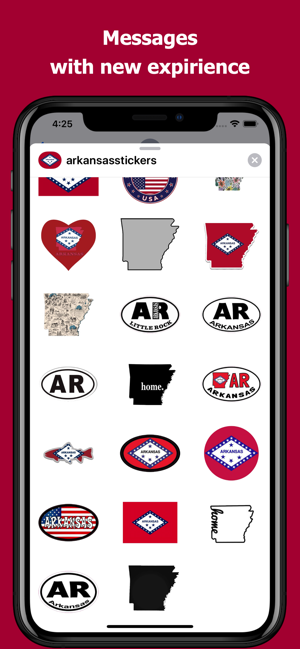 Arkansas emojis - USA stickers(圖3)-速報App