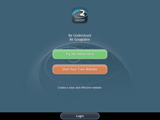 Create real websites with SimDif website builder screenshot