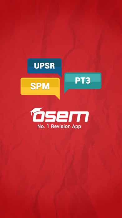 How to cancel & delete Osem - UPSR,PT3 & SPM Revision from iphone & ipad 1