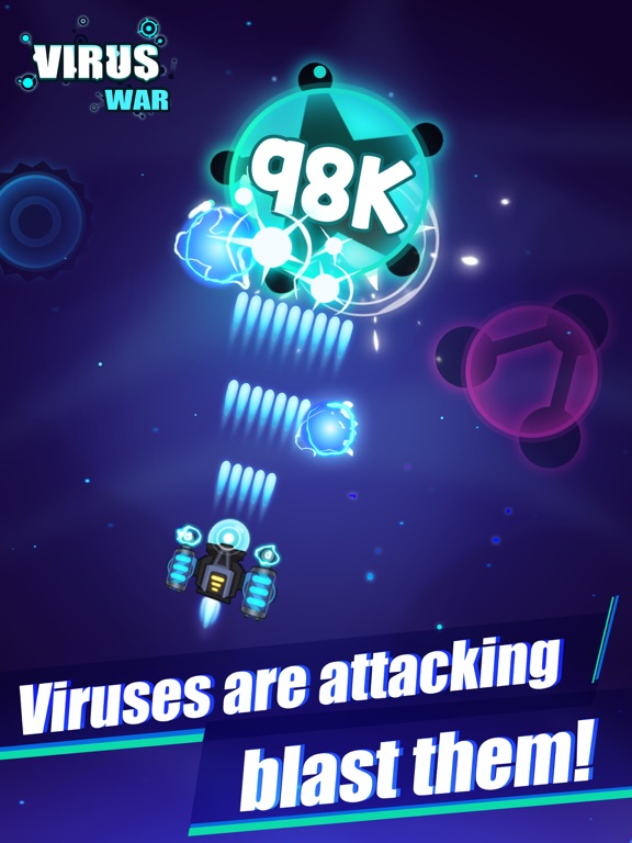 iPad Image of Virus War- Space Shooting Game