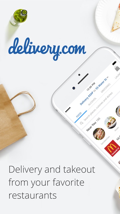 delivery.com - Food & Alcohol screenshot-0