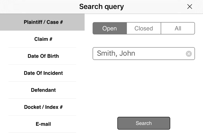 SmartAdvocate Client