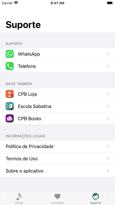How to cancel & delete Hinário Adventista CPB from iphone & ipad 4