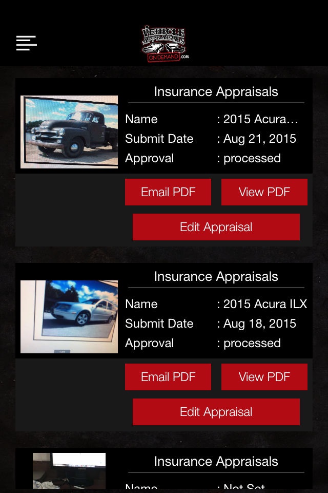 Vehicle Appraisals On Demand screenshot 2