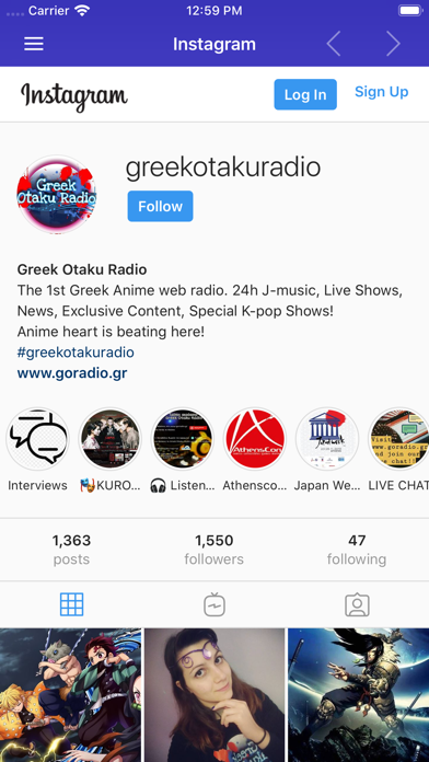 Greek Otaku Radio screenshot 4