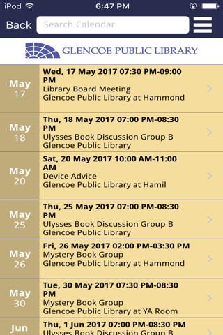 Glencoe Public Library screenshot 4