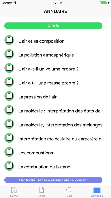 Chimie 4ème screenshot-5