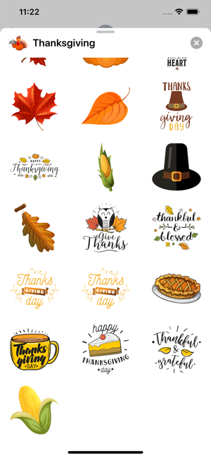 Thanksgiving Stickers ゜(圖3)-速報App