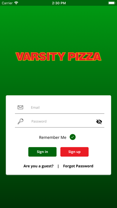 VARSITY PIZZA screenshot 3