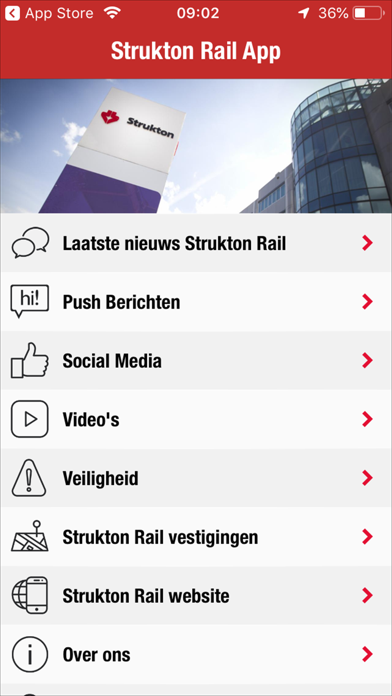 How to cancel & delete Strukton Rail App from iphone & ipad 1