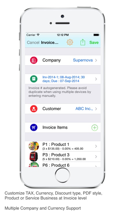 Invoice Tracker Sales Email