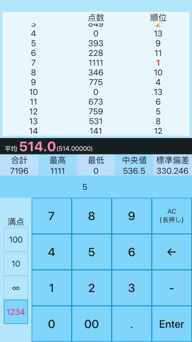 平均点計算機〜先生・講師用〜のおすすめ画像4