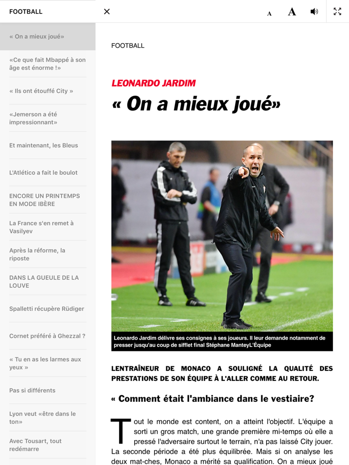 le journal LÉquipe