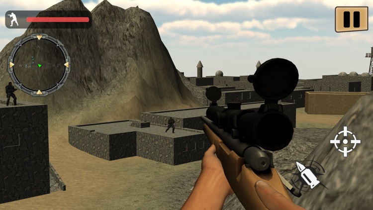Desert Sniper Shooting 3D screenshot-3