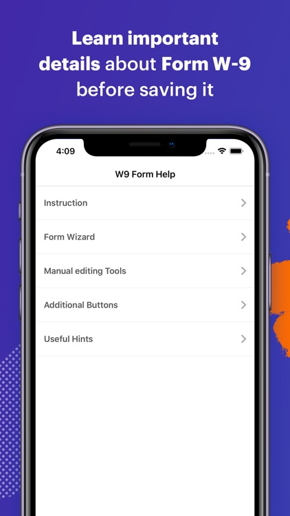 W-9 Form - PDF Template screenshot-3