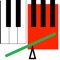 The PianoSeesaw-app contains the next generation piano teaching method for beginners (ages 6-10)