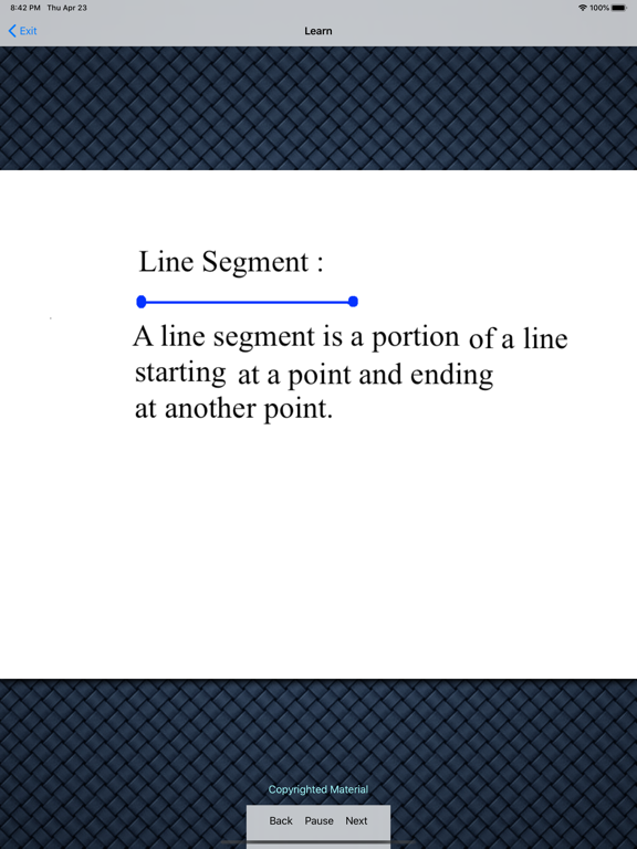 Screenshot #5 pour Basics Of Geometry