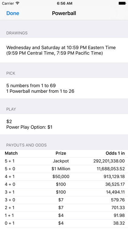 MMPB: MegaMillions & Powerball screenshot-3
