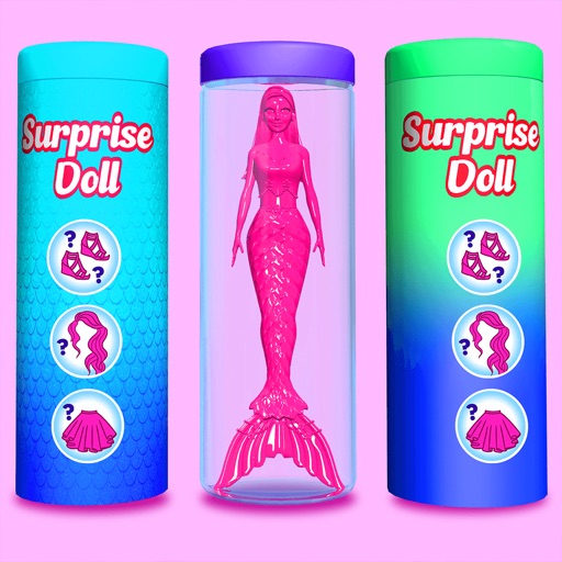 Color Reveal Mermaid Games Icon