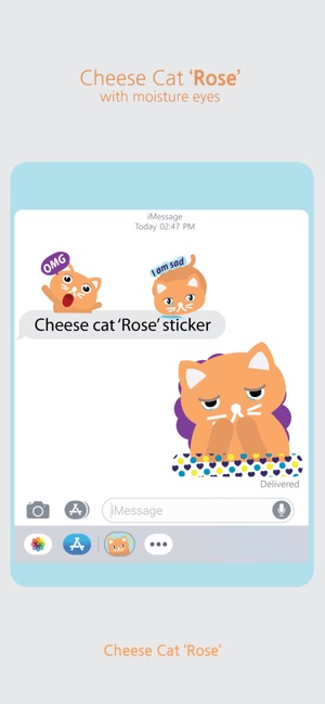 Cheese Cat 'Rose' sticker(圖2)-速報App