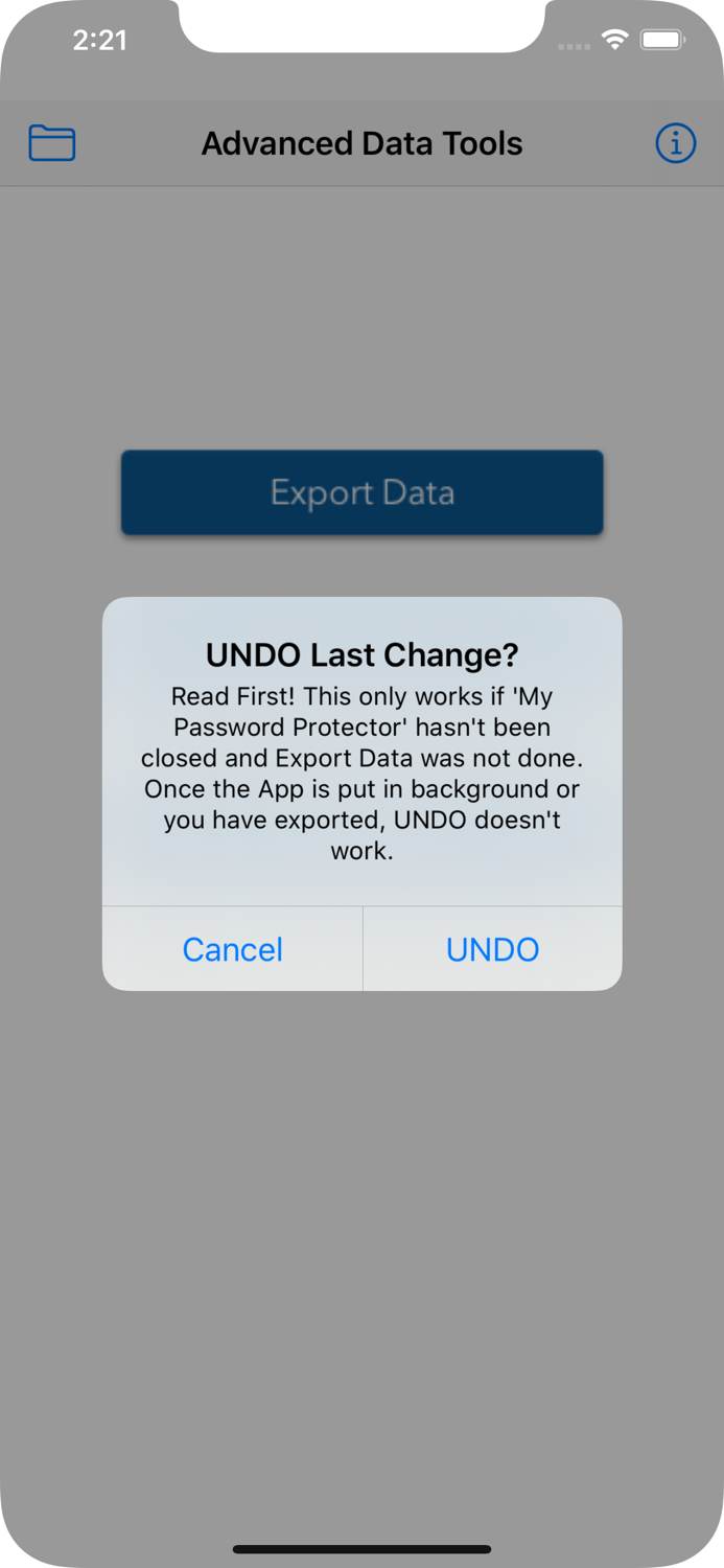 My Password Protector