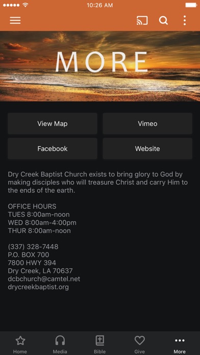 Dry Creek Baptist Church screenshot 3