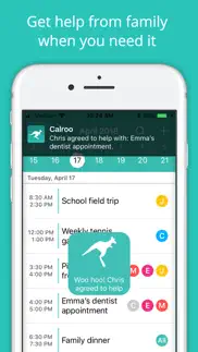 calroo - family organizer iphone screenshot 1