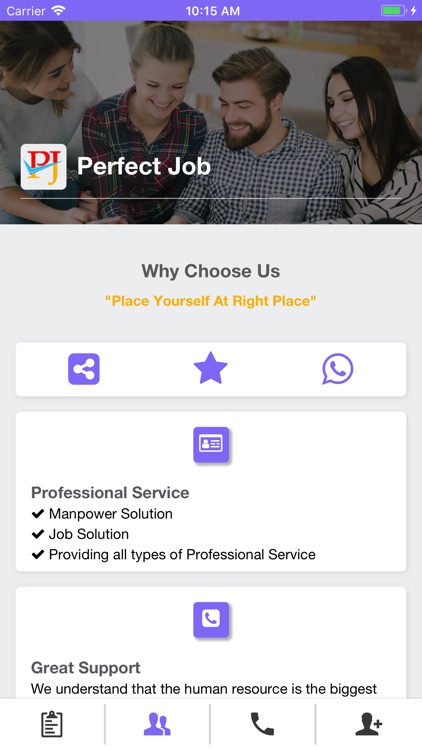 Perfect Job Search App