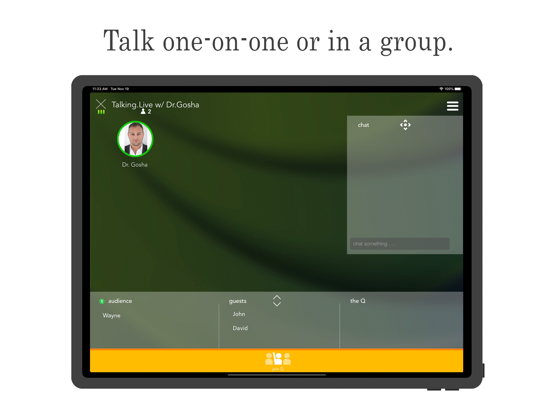 Screenshot #5 pour Talking.Live w/ Dr. Gosha