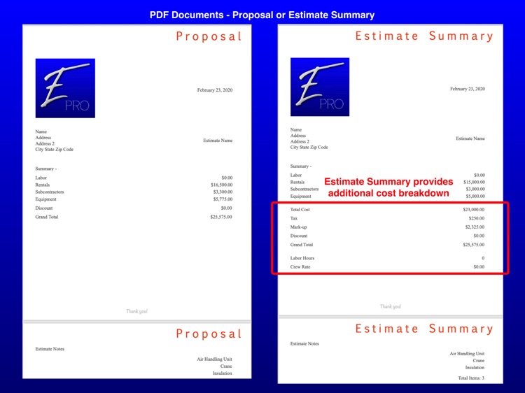 EstimatorPro screenshot-6