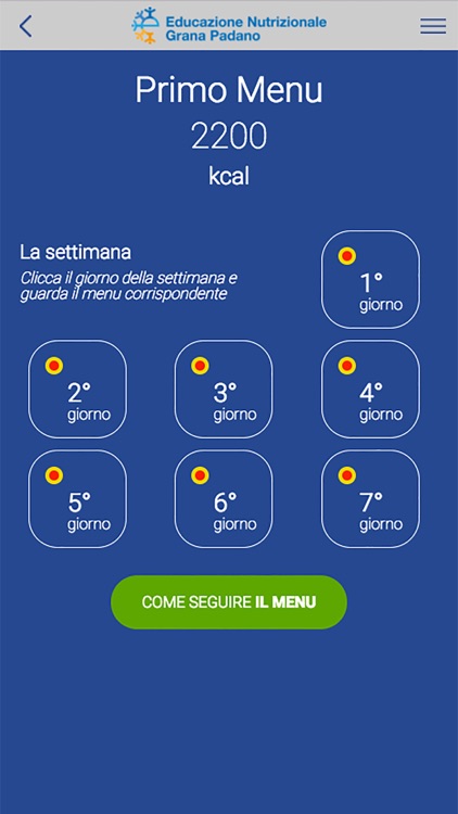 Calorie&Menu della Salute screenshot-3