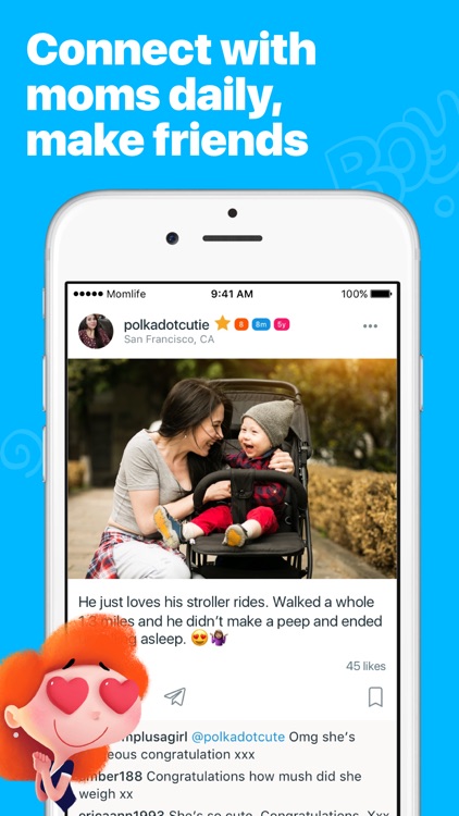 Mom.life — embarazo y bebé app