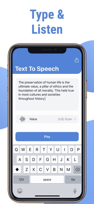 TexTalk. Text To Speech - Easy