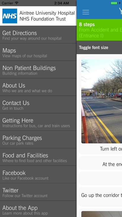 How to cancel & delete Aintree Hospital Wayfinding from iphone & ipad 2