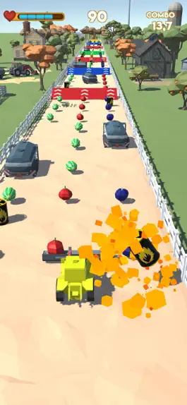 Game screenshot Farm Road 3D apk