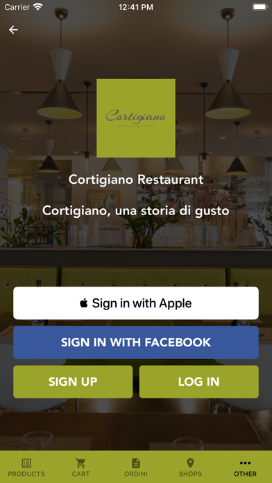 Cortigiano Restaurant screenshot 2