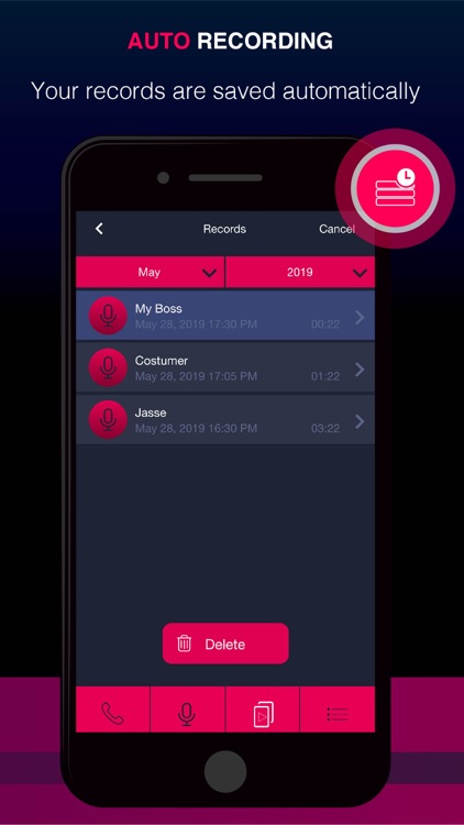 Call Recorder Live for Phone screenshot-3