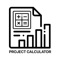 A simple calculator for project costing and budgeting, you just need to input 