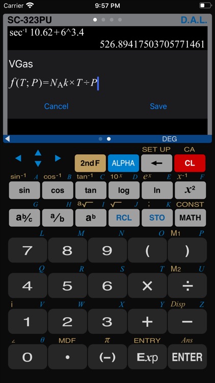 Scientific Calculator SC-323PU