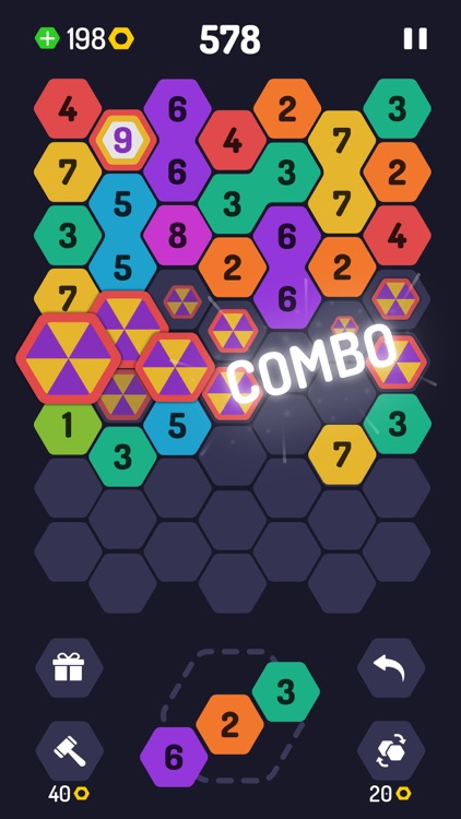UP 9 - Hexa Puzzle! screenshot-2