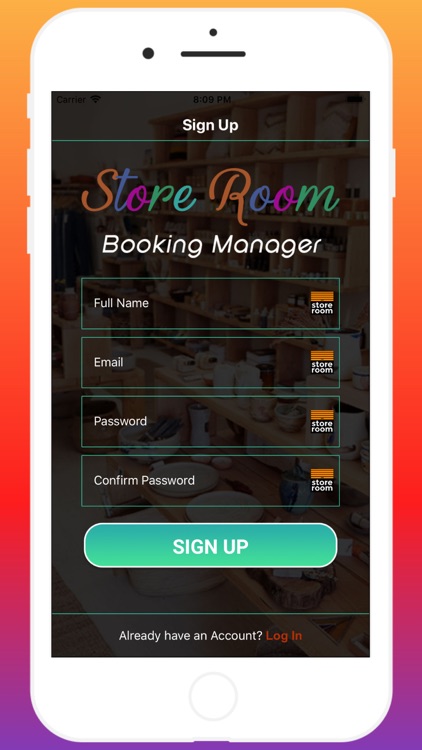 Store Room Booking Manager