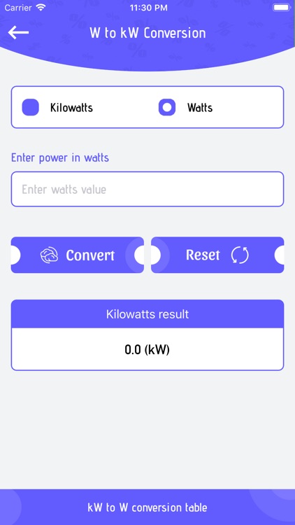 Kilowatts Conversion screenshot-5