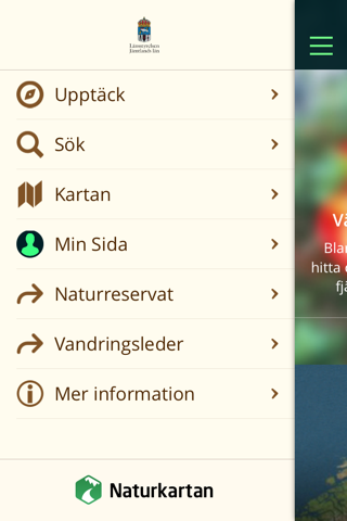 Jämtlands Naturkarta - náhled