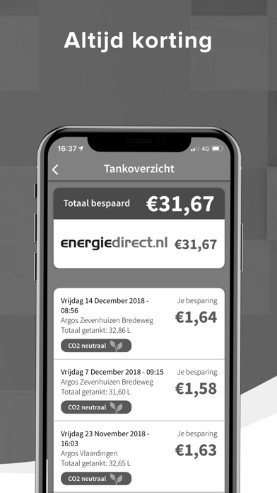 Tankey - Goedkoop tanken app screenshot 3