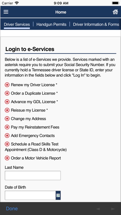 TN Driver Services