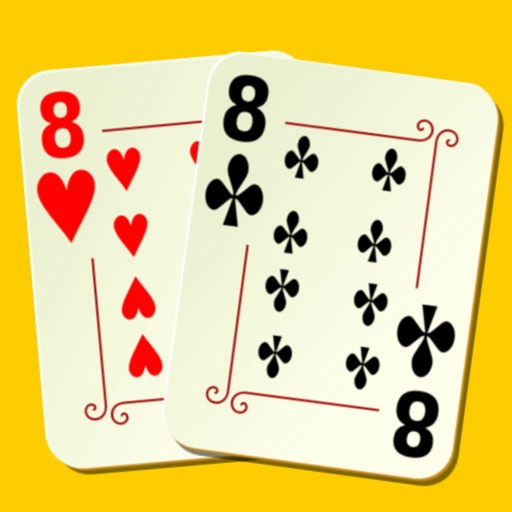 Crazy Eights Card Game Icon