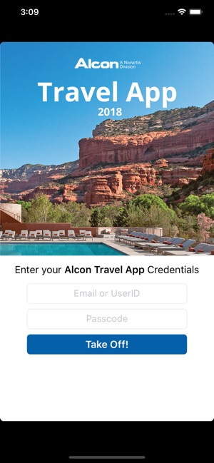 Alcon Travel App