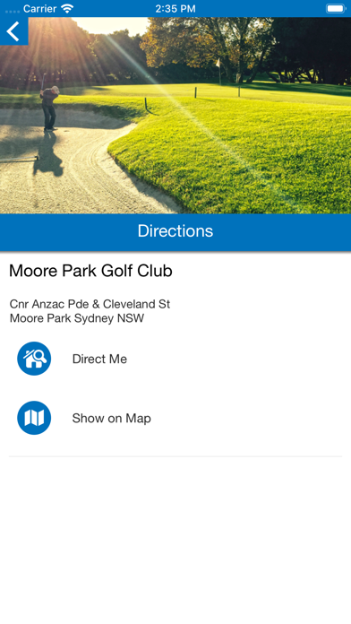Moore Park Golf Club screenshot 3