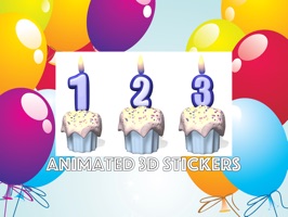 Animated Birthday Cupcakes