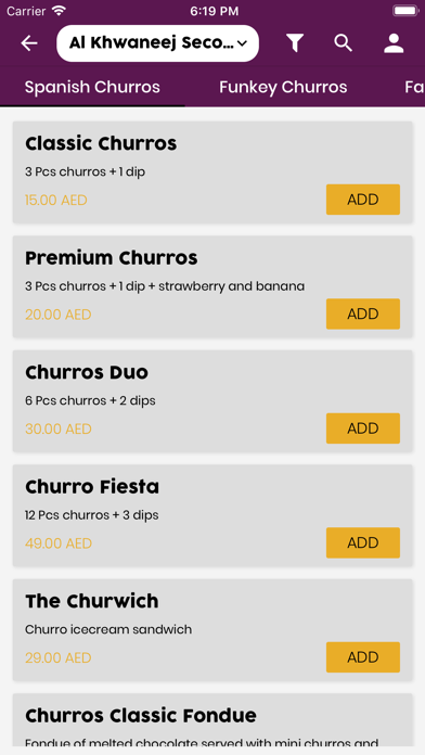 Churros Cafe screenshot 3